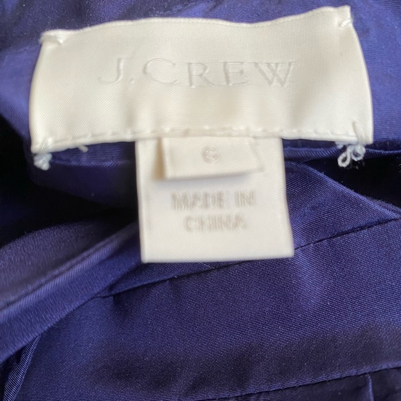 J. CREW Blakely Silk Taffeta Dress / Size 6 / NWOT - Picture 5 of 6
